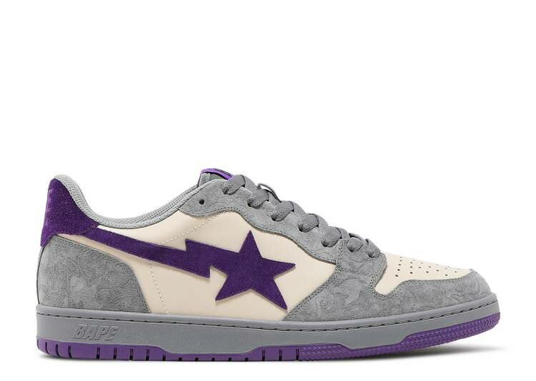 y BAPE COURT STA 'ROYAL PURPLE' / CALM MIST GREY ROYAL PURPLE z R[g DF O[  p[v Xj[J[ Y xCv