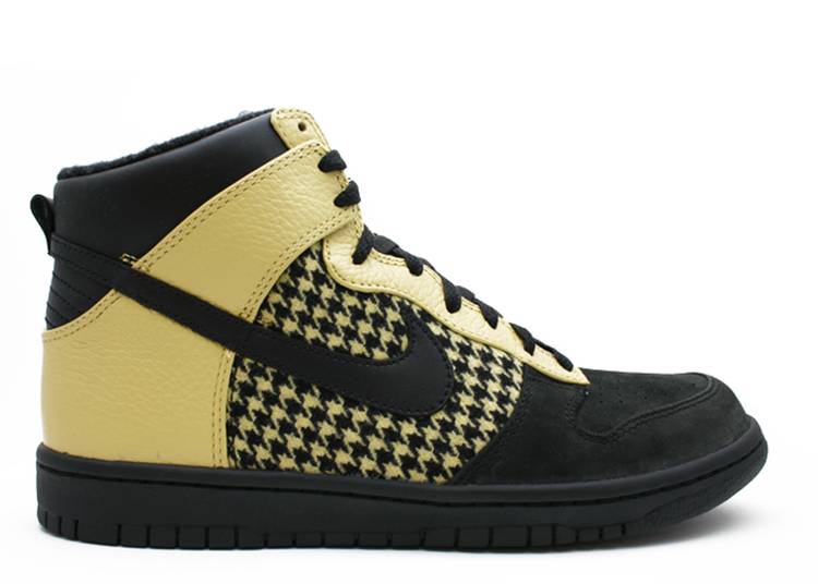 【 NIKE DUNK HIGH PREMIUM / BLACK BLACK GOLD DUST 】 ダンク ハイ プレミアム 黒色 ブラック ゴールド ダンクハイ スニーカー メンズ ナイキ