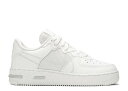 【 NIKE AIR FORCE 1 REACT SU GS 'WHITE' / WHITE PURE PLATINUM 】 リアクト 白色 ホワイト ピュア プラチナム エアフォース ジュニア キッズ ベビー マタニティ スニーカー ナイキ