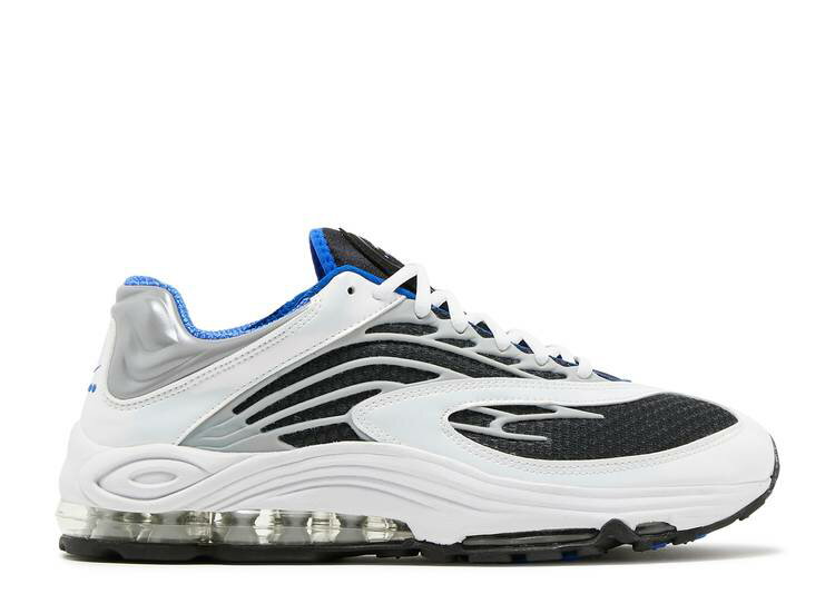 【 NIKE AIR TUNED MAX 'WHITE RACER BLUE' / BLACK WHITE LIGHT SMOKE GREY 】 マックス 黒色 ブラック 白色 ホワイト 灰色 グレー スニーカー メンズ ナイキ