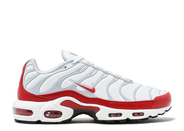 y NIKE AIR MAX PLUS 'AIR 1' / WHITE UNIVERSITY RED BLACK z }bNX F zCg  bh F ubN GA}bNXvX 'GA}bNX Xj[J[ Y iCL