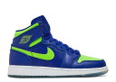 【 AIR JORDAN AIR JORDAN 1 RETRO HIGH BG 'CONCORD' / CONCORD ELECTRIC GREEN 】 ナイキ ハイ コンコルド コンコード 緑 グリーン エアジョーダン ジュニア キッズ ベビー マタニティ スニーカー