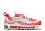  NIKE WMNS AIR MAX 98 'BUBBLE PACK - TRACK RED' / TRACK RED WHITE BARELY ROSE  ޥå ȥå  å  ۥ磻  ޥå ˡ ǥ ʥ