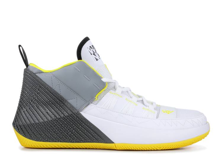 【 AIR JORDAN JORDAN WHY NOT ZER0.1 CHAOS PF 'OPTIC YELLOW' / WHITE OPTIC YELLOW 】 ナイキ 白色 ホワイト 黄色 イエロー エアジョーダン スニーカー メンズ