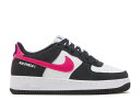 【 NIKE AIR FORCE 1 LV8 GS 039 ATHLETIC CLUB - BLACK PINK PRIME 039 / OFF NOIR WHITE OFF NOIR PINK 】 クラブ 黒色 ブラック ピンク 白色 ホワイト エアフォース ジュニア キッズ ベビー マタニティ スニーカー ナイキ