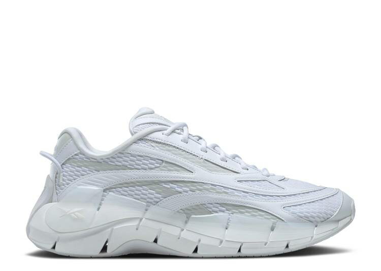 【 REEBOK ZIG KINETICA 2.5 'WHITE PURE GREY' / FOOTWEAR WHITE PURE GREY PURE 】 リーボック ジグ ピュア 白色 ホワイト 灰色 グレー スニーカー メンズ