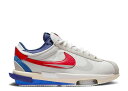 【 NIKE SACAI X ZOOM CORTEZ SP 039 OG 039 / WHITE VARSITY RED VARSITY ROYAL 】 ズーム コルテッツ 白色 ホワイト 赤 レッド スニーカー メンズ ナイキ