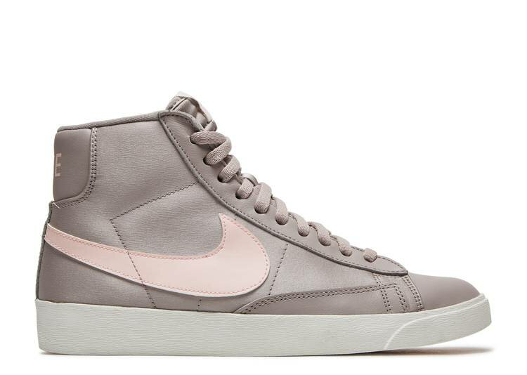 【 NIKE WMNS BLAZER MID PREMIUM 'PUMICE ECHO PINK' / PUMICE SUMMIT WHITE ECHO PINK 】 ブレイザー ミッド プレミアム 白色 ホワイト ピンク スニーカー レディース ナイキ