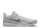 【 NIKE MAMBA RAGE 'PURE PLATINUM' / WHITE PURE PLATINUM WOLF GREY 】 マンバ 白色 ホワイト ピュア プラチナム 灰色 グレー スニーカー メンズ ナイキ(4)