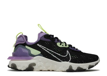 ナイキ NIKE リアクト 黒色 ブラック 紫 パープル 'GRAVITY PURPLE' スニーカー メンズ 【 PURPLE NIKE REACT VISION BLACK GRAVITY VOLT 】