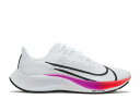 【 NIKE WMNS AIR ZOOM PEGASUS 37 039 WHITE MULTI-COLOR 039 / WHITE HYPER VIOLET SPRUCE AURA 】 ズーム ペガサス 白色 ホワイト 紫 バイオレット オーラ ズームペガサス MULTICOLOR 039 スニーカー レディース ナイキ