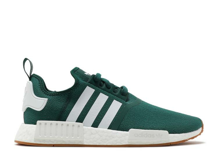 【 ADIDAS NMD_R1 'COLLEGIATE GREEN' / COLLEGIATE GREEN CLOUD WHITE GUM 】 アディダス 緑 グリーン 白色 ホワイト スニーカー メンズ