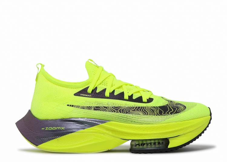 【 NIKE AIR ZOOM ALPHAFLY NEXT% 'VOLT' / VOLT RACER BLUE MULTI COLOR 】 ズーム 青色 ブルー スニーカー メンズ ナイキ