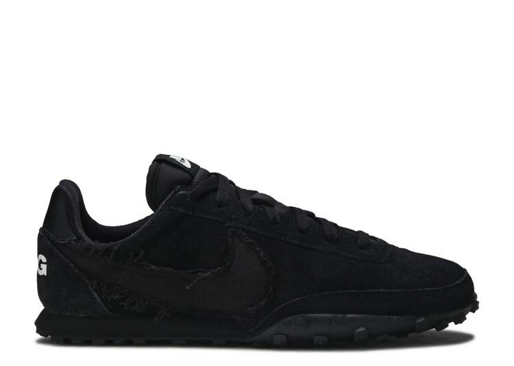 ナイキ NIKE ワッフル 黒色 ブラック 白色 ホワイト GARçONS 'BLACK' スニーカー メンズ 【 NIKE COMME DES X WAFFLE RACER BLACK WHITE 】