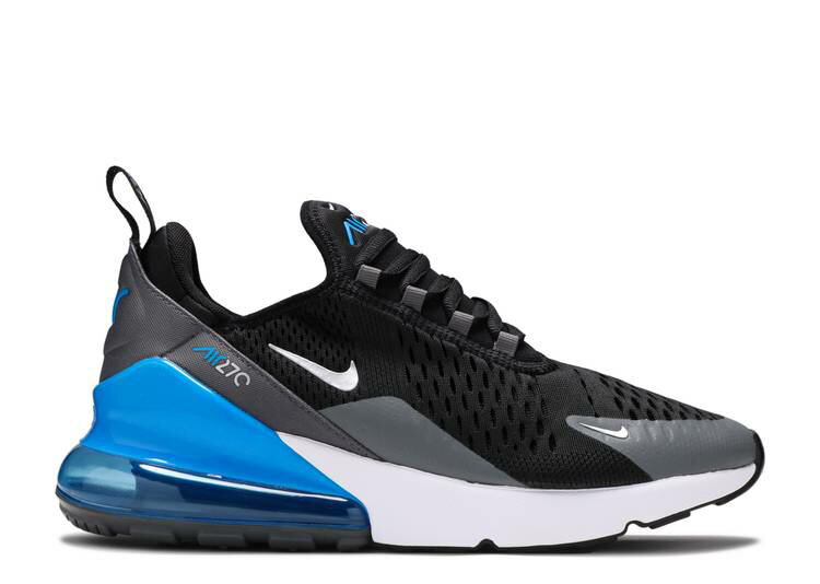  NIKE AIR MAX 270 GS 'BLACK LIGHT PHOTO BLUE' / BLACK LIGHT PHOTO BLU...