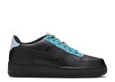 【 NIKE AIR FORCE 1 LV8 4 GS 'BLACK OBSIDIAN MIST' / BLACK BLACK OBSIDIAN MIST 】 黒色 ブラック エアフォース ジュニア キッズ ベビー マタニティ スニーカー ナイキ