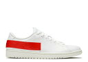 【 AIR JORDAN JORDAN 1 CENTRE COURT 'BANNED' / WHITE UNIVERSITY RED SAIL 】 ナイキ コー...