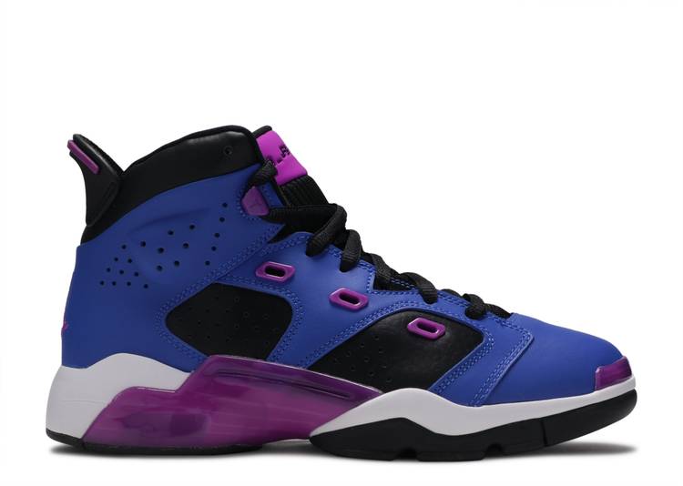 【 AIR JORDAN JORDAN 6-17-23 GS 039 HYPER ROYAL HYPER VIOLET 039 / HYPER ROYAL BLACK HYPER VIOLET 】 ナイキ 黒色 ブラック 紫 バイオレット エアジョーダン ジュニア キッズ ベビー マタニティ スニーカー