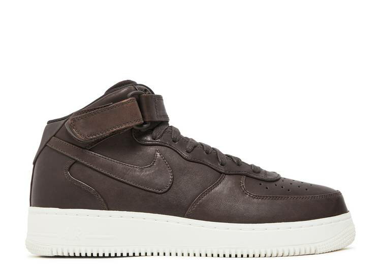 ナイキ NIKE ミッド 茶色 ブラウン エアフォース 'VELVET BROWN' スニーカー メンズ 【 NIKE NIKELAB 1 MID VELVET BROWN BROWNVELVET 】