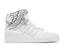 【 ADIDAS JEREMY SCOTT X WINGS 4.0 039 CLOUD WHITE 039 / CLOUD WHITE CLOUD WHITE CORE 】 アディダス ジェレミー 白色 ホワイト コア スニーカー メンズ