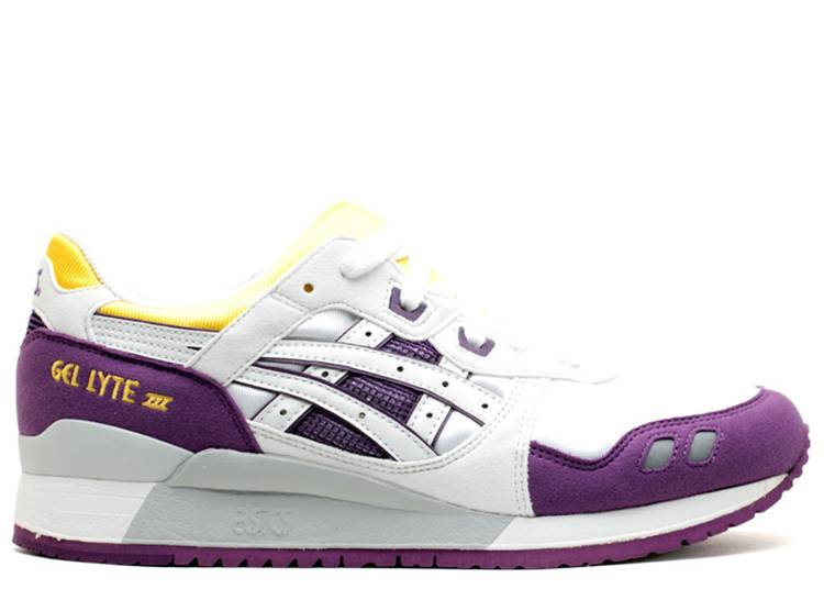 【 ASICS GEL LYTE 3 'LAKERS' / WHITE WHITE 】 白色 ホワイト スニーカー メンズ アシックス