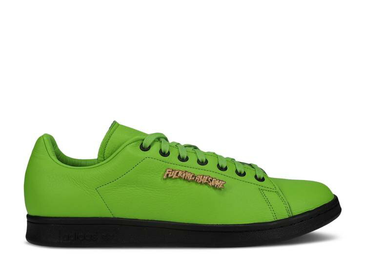 【 ADIDAS FUCKING AWESOME X STAN SMITH 'GREEN' / SEMI SOLAR GREEN GOLD METALLIC 】...