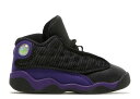 【 AIR JORDAN AIR JORDAN 13 RETRO TD 'COURT PURPLE' / BLACK COURT PURPLE WHITE 】 ナイキ サーティーン 黒色 ブラック コート 紫 パープル 白色 ホワイト エアジョーダン ベビー