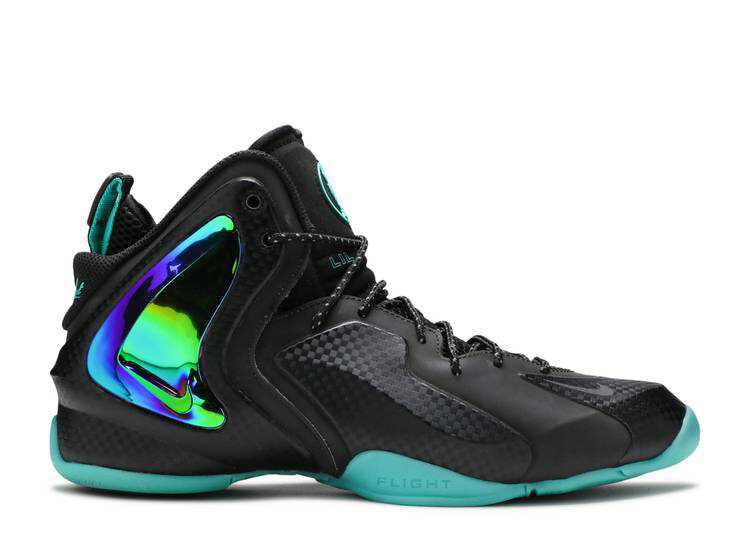 y NIKE LIL PENNY POSITE 'BLACK HYPER JADE' / BLACK BLACK REFLECTIVE SILVER z yj[ F ubN F Vo[ Xj[J[ Y iCL