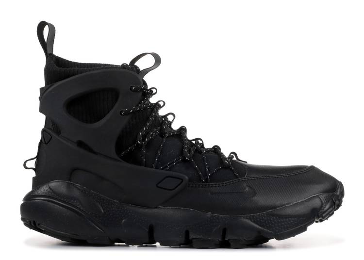 ナイキ NIKE ミッド 黒色 ブラック 白色 ホワイト 'BLACK' スニーカー レディース 【 NIKE WMNS AIR FOOTSCAPE MID BLACK SUMMIT WHITE 】