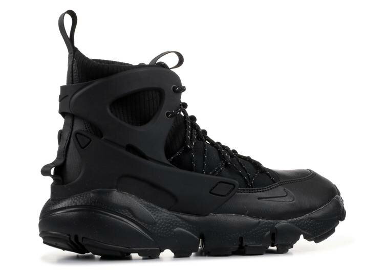 ナイキ NIKE ミッド 黒色 ブラック 白色 ホワイト 'BLACK' スニーカー レディース 【 NIKE WMNS AIR FOOTSCAPE MID BLACK SUMMIT WHITE 】