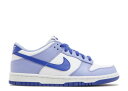 【 NIKE DUNK LOW GS 'BLUEBERRY' / WHITE LIGHT THISTLE LAPIS 】 ダンク 白色 ホワイト ダンクロー ジュニア キッズ ベビー マタニティ スニーカー ナイキ