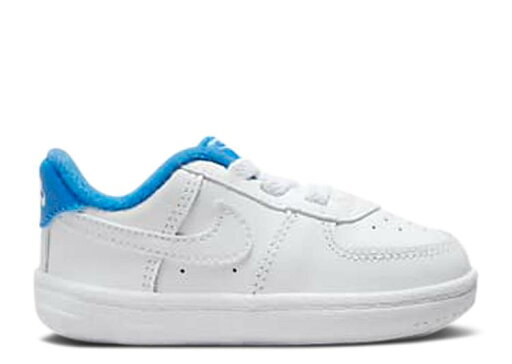 【 NIKE FORCE 1 CB 'WHITE LIGHT PHOTO BLUE' / WHITE LIGHT PHOTO BLUE WHITE 】 白色 ホワイト 青色 ブルー ベビー ナイキ 【 NIKE FORCE 1 CB 'WHITE LIGHT PHOTO BLUE' / WHITE LIGHT PHOTO BLUE WHITE 】 白色 ホワイト 青色 ブルー ベビー ナイキ