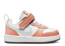 【 NIKE COURT BOROUGH LOW 2 TD 'WHITE LIGHT MADDER ROOT' / WHITE LIGHT MADDER ROOT CAVE STONE AURA 】 コート 白色 ホワイト オーラ コートバーロウ ベビー ナイキ