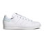 【 ADIDAS STAN SMITH BIG KID 'WHITE ALMOST BLUE' / CLOUD WHITE ALMOST BLUE CORE 】 アディダス 白..