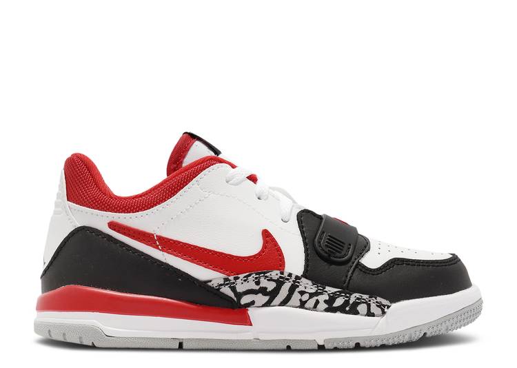 【 AIR JORDAN JORDAN LEGACY 312 LOW PS 'FIRE RED' / WHITE FIRE RED BLACK WOLF GREY 】 ナイキ レ..