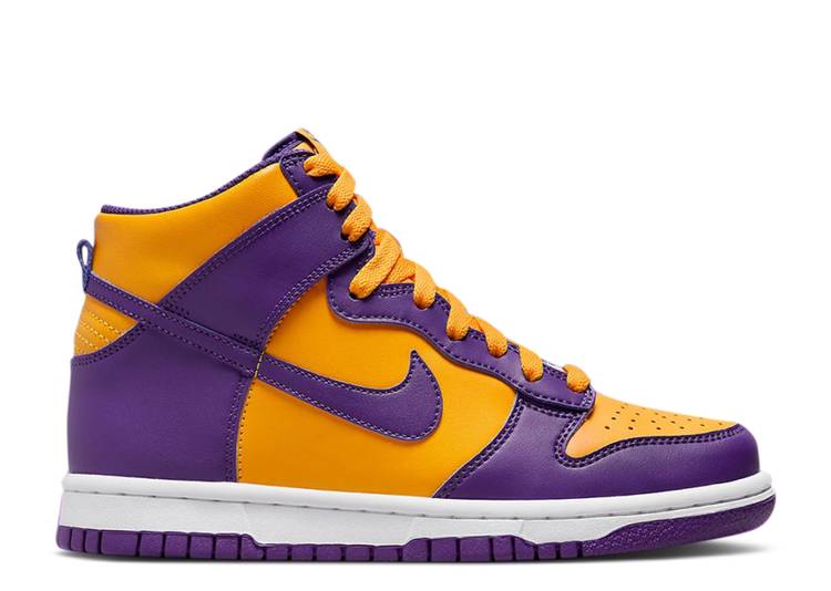  NIKE DUNK HIGH GS 'LAKERS' / COURT PURPLE COURT PURPLE   ϥ   ѡץ ...