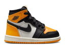 【 AIR JORDAN JORDAN 1 RETRO HIGH OG TD 'YELLOW TOE' / TAXI BLACK SAIL 】 ナイキ ハイ 黒...