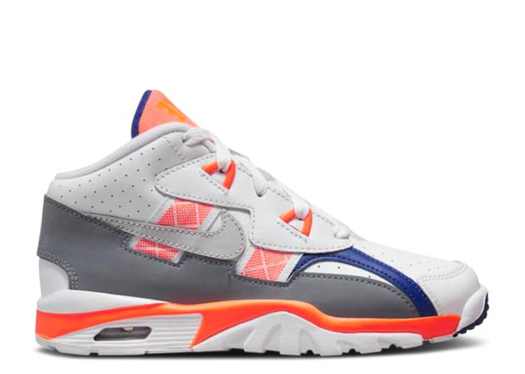  NIKE AIR TRAINER SC HIGH PS 'AUBURN' 2022 / SAIL LIGHT ZEN GREY TART...