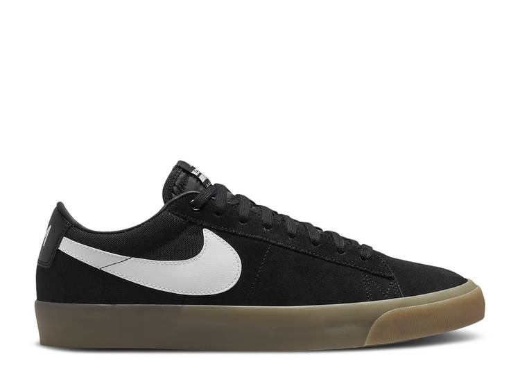 y NIKE ZOOM BLAZER LOW PRO GT SB 'BLACK GUM' / BLACK BLACK WHITE WHITE z Y[ uCU[ v GXr[ F ubN F zCg Xj[J[ Y iCL