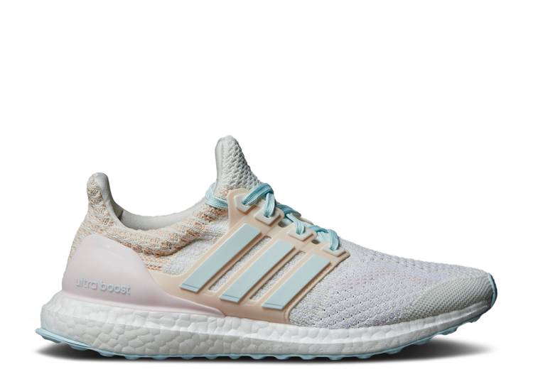 【 ADIDAS WMNS ULTRABOOST 5.0 DNA 'OFF WHITE ALMOST BLUE' / OFF WHITE ALMOST BLUE BLISS 】 アディダス 白色 ホワイト 青色 ブルー スニーカー レディース