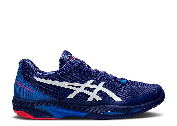 【 ASICS SOLUTION SPEED FF 2 'DIVE BLUE' / DIVE BLUE WHITE 】 スピード 青色 ブルー 白色 ホワイト スニーカー メンズ アシックス