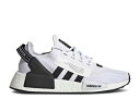 【 ADIDAS NMD_R1 V2 J 'WHITE BLACK' / CLOUD WHITE CORE BLACK CLOUD 】 アディダス 白色 ホワイト コア 黒色 ブラック ジュニア キッズ ベビー マタニティ スニーカー(4)
