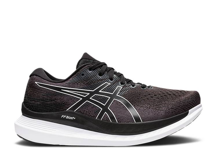 【 ASICS WMNS GLIDERIDE 3 'BLACK WHITE' / BLACK WHITE 】 黒色 ブラック 白色 ホワイト スニーカー レディース アシックス