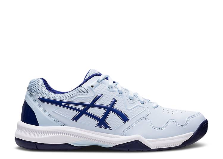 【 ASICS WMNS GEL DEDICATE 7 'SOFT SKY DIVE BLUE' / SOFT SKY DIVE BLUE 】 スカイ 青色 ブルー スニーカー レディース アシックス