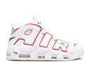 【 NIKE AIR MORE UPTEMPO 039 96 039 USA HOOPS 039 / WHITE UNIVERSITY RED SAIL GAME 】 アップテンポ 白色 ホワイト 赤 レッド ゲーム エアモアアップテンポ モアテン スニーカー メンズ ナイキ