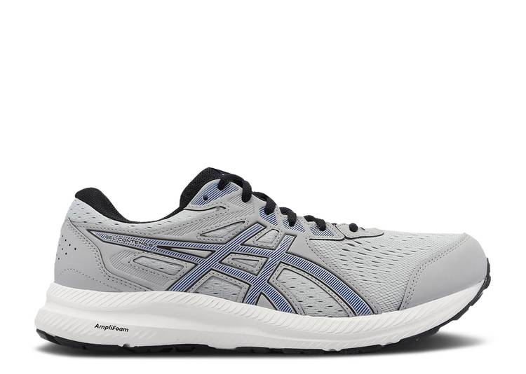 【 ASICS GEL CONTEND 8 4E WIDE 'PIEDMONT GREY' / PIEDMONT GREY BLUE 】 灰色 グレー 青色 ブルー スニーカー メンズ アシックス