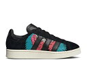 【 ADIDAS CAMPUS 00S 039 NOTTING HILL CARNIVAL 039 / CORE BLACK CORE BLACK CORE 】 アディダス キャンパス コア 黒色 ブラック スニーカー メンズ