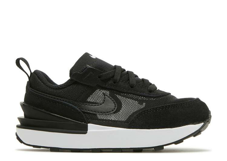 【 NIKE WAFFLE ONE TD 'BLACK' / BLACK WHITE ORANGE BLACK 】 ワッフル 黒色 ブラック 白色 ホワイト..
