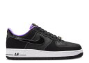 【 NIKE AIR FORCE 1 LOW '07 LV8 EMB 'WORLD CHAMP - LAKERS' / BLACK IRON GREY WHIT...