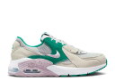 【 NIKE WMNS AIR MAX EXCEE 039 PURE PLATINUM DOLL 039 / PURE PLATINUM NEPTUNE GREEN 】 マックス プラチナム ピュア 緑 グリーン エアマックス スニーカー レディース ナイキ